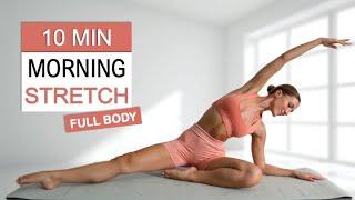 10 Min Daily Morning Stretch | Full Body Flexibility, simple routine to wake up & feel good