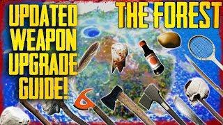 ULTIMATE WEAPON UPGRADES GUIDE PS4 & PC | The Forest