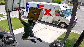 80 Idiot Delivery Drivers Caught On Camera