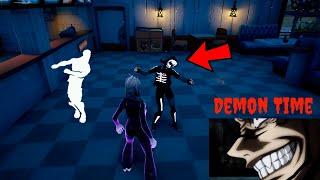 Going Demon Time Everytime I See A Rare Emote With *NEW* Abyss Skin in Fortnite