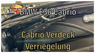 BMW E36 Cabrioverdeck Verriegelung / Motor