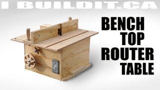 Bench Top Router Table Build