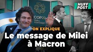 Ce "message" de Milei à Macron donne le ton avant leur rencontre en Argentine