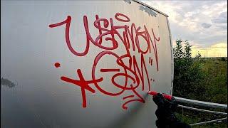 Graffiti test with Wekman MTN Street Dabber 10mm