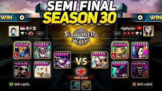 KELIANBAO (Rank 1) vs SPHYNX (Rank 4). Legend Tournament Season 30 Semi Final - Summoners War