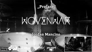 Jordan Mancino - WOVENWAR | Profane live @ Rockfabrik Nürnberg 22/05/15 | Drumcam