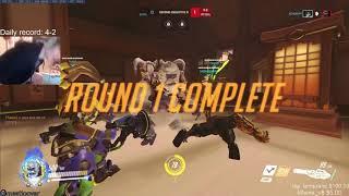 xQc Best and Funny Moments - Overwatch