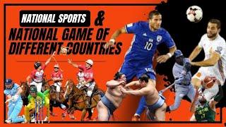 National game of different countries