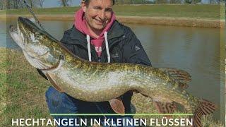 Hechtangeln in kleinen Flüssen mit Veit Wilde [HD]