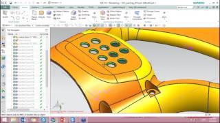 NX 10 Mold Design - Part 1 Cavity and Core advanced