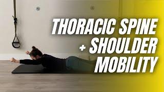 Thoracic and Shoulder Mobility Exercise | Kinstretch Class Clip