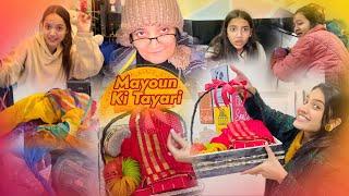 MAYOUN KI TAYARI HUE MUSHKIL  | Gift Basket Tayar Ker Li  | Iqra K Kapry Nahe Aye 