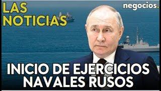 LAS NOTICIAS: Rusia inicia ejercicios navales en el Pacífico, Putin en Corea del Norte y EEUU alerta
