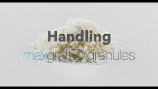 Handling maxgraft® granules