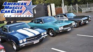 American Muscle Car Club NZ at Meguiars Classics Meet | Biggest turnout ever 850 cars! MUST WATCH !!