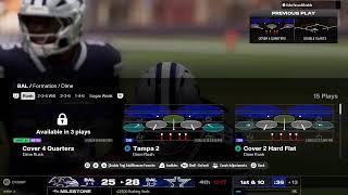 Madden 23 Ravens vs cowboys