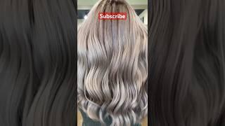 Silver Blond Hair Wella ColorTouch #hair #wella #subscribe #hairstyle  #viral #shorts