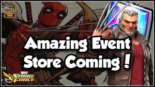 Amazing Event Store Coming! | New Character Shards & Old Man Logan Diamonds! | Marvel Strike Force