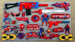 Found Spiderman,Captain America,M249 Gun Collecting 7 Spacial Sniper Rifles,M40 Gun,Scar Shooter Gun