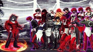 [KOF Mugen] Remus Vs Ultimate Iori Yagami Team Vs 1 Vs 16