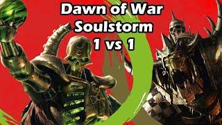 Dawn of War Soulstorm: 1 vs 1 Necrons (Otis) vs Orks (Butters)