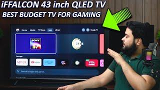 iFFALCON (iFF43Q73) 4K QLED Google TV Detailed Review In HINDI | Dolby Vision & HDR 10+ 