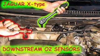 Jaguar X-type downstream oxygen sensor removal