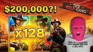 WINNING $100,000 ON THE WILD GANG SLOT... TWICE?!