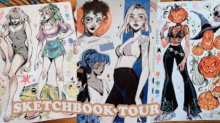  Sketchbook tour 2022 + ARTBOOK announcement!! 