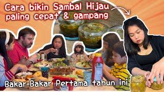 BAKAR-BAKAR PERTAMA DI TAHUN INI SEKALIAN BIKIN SAMBAL IJO BUAT NYETOK‼️