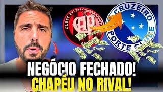 URGENTE! RAPOSA DANDO CHAPÉU NO RIVAL! ACORDO FECHADO! ULTIMAS NOTÍCIAS DO CRUZEIRO