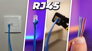 COMO CRIMPAR CABO DE REDE E TOMADA RJ45 FÊMEA (keystone)?