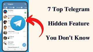 7 Top Telegram Hidden Tricks You Don't Know #telegram