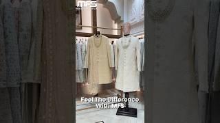 Elevate your style with the MFS sherwani! Feel the difference in every detail.  #luxurywear