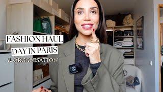 HAUL MODE, JOURNÉE À PARIS ET RANGEMENT | VLOG | ROSEANDMUSC