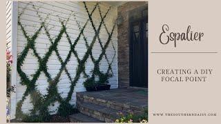  Landscape Design: Creating An Espalier Belgium Fence On Vinyl Siding  