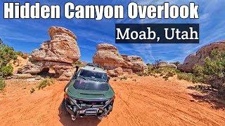 Hidden Canyon Overlook - MOAB UTAH OFFROAD TRAIL