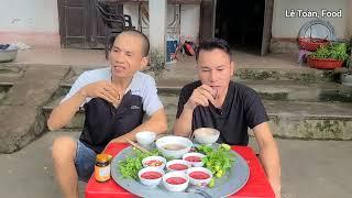 Thánh Ăn tiết canh lê Toàn Food tiếp chu nghĩa mâm tiết canh