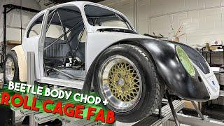 Volkswagen Beetle Body Cut + ROLL CAGE Fab EP.4