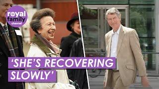 Sir Tim Laurence Visits Princess Anne in Hospital After Suffering a Concussion