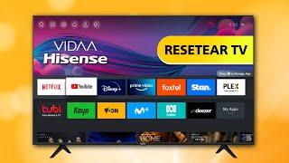 Cómo RESTABLECER Valores de Fabrica Smart TV HISENSE con VIDAA OS ⏮️