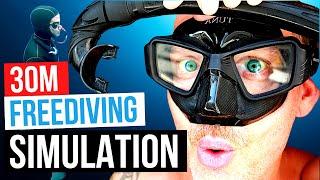 DRY TRAINING for FREEDIVING | How To Simulate a 30m Dive