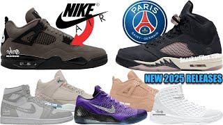 AIR JORDAN 4 CAVE STONE UPDATE, PSG JORDAN 5, NEW 2025 AIR JORDAN RELEASES, KOBE 3 HALO + MORE