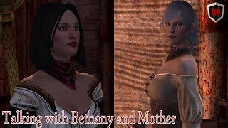 Dragon Age II - Talking with Bethany and Mother
