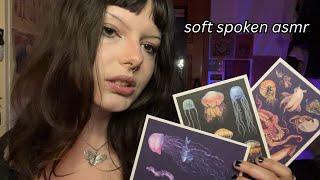 soft spoken ASMR | cozy show & tell: tapping, tracing, gripping, etc.