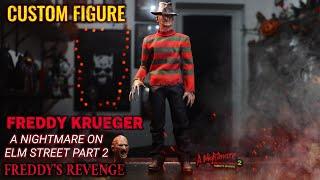 FREDDY KRUEGER CUSTOM FIGURE. A NIGHTMARE ON ELM STREET PART 2 FREDDY'S REVENGE.