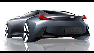 [car sketch]idea023 / 3door coupe / photoshop rendering tutorial /