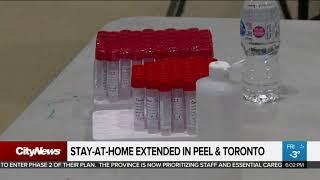 Toronto and Peel to keep staying at home while York to enter red zone