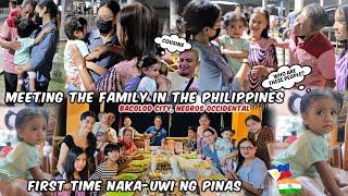 MEETING THE FAMILY IN THE PHILIPPINES FOR THE FIRST TIME..