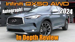 2024 Infiniti QX50 AWD Autograph: Start Up, Test Drive & In Depth Review